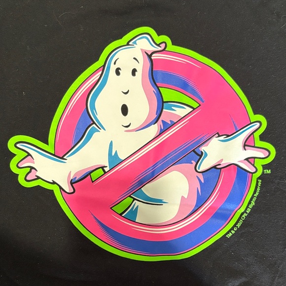 Kids Black Ghostbusters Tee - Picture 3 of 3